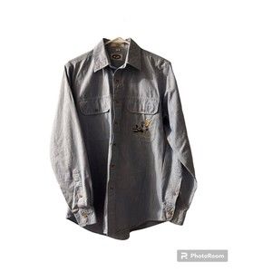 Bert Pulitzer Men's Button Down Long Sleeve  Shirt Medium